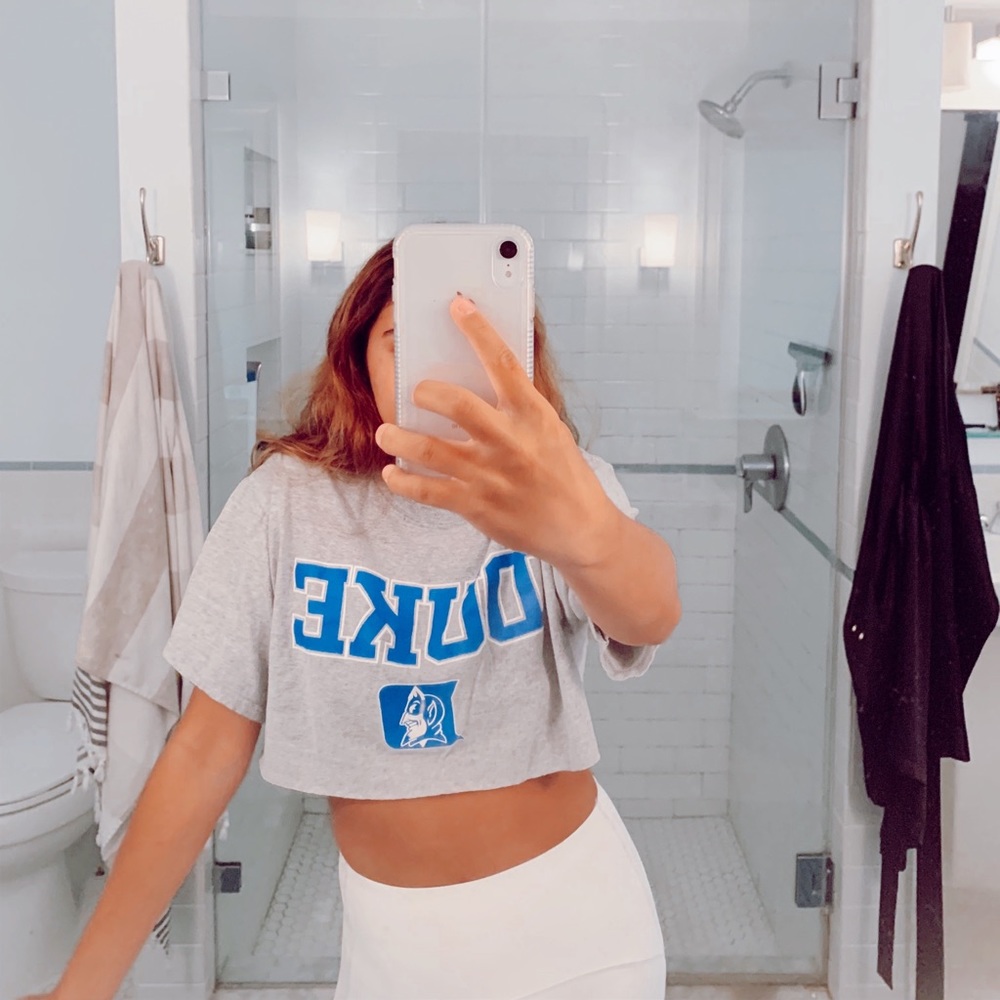 DUKE CROPPED TEE